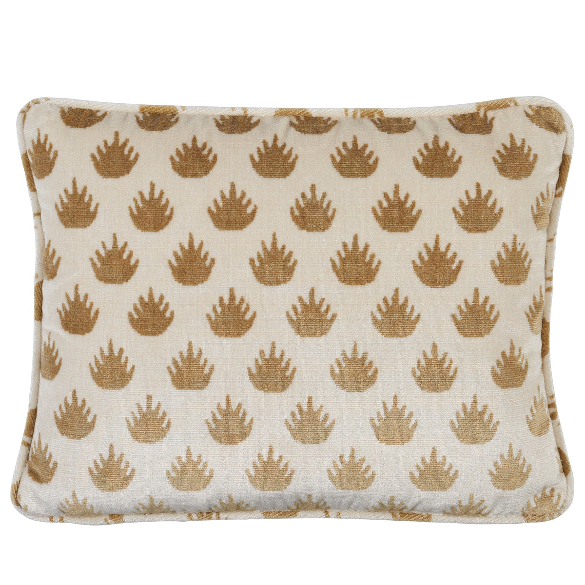 Purchase So8298113 | Coronation Velvet Pillow, Camel - Schumacher Pillows
