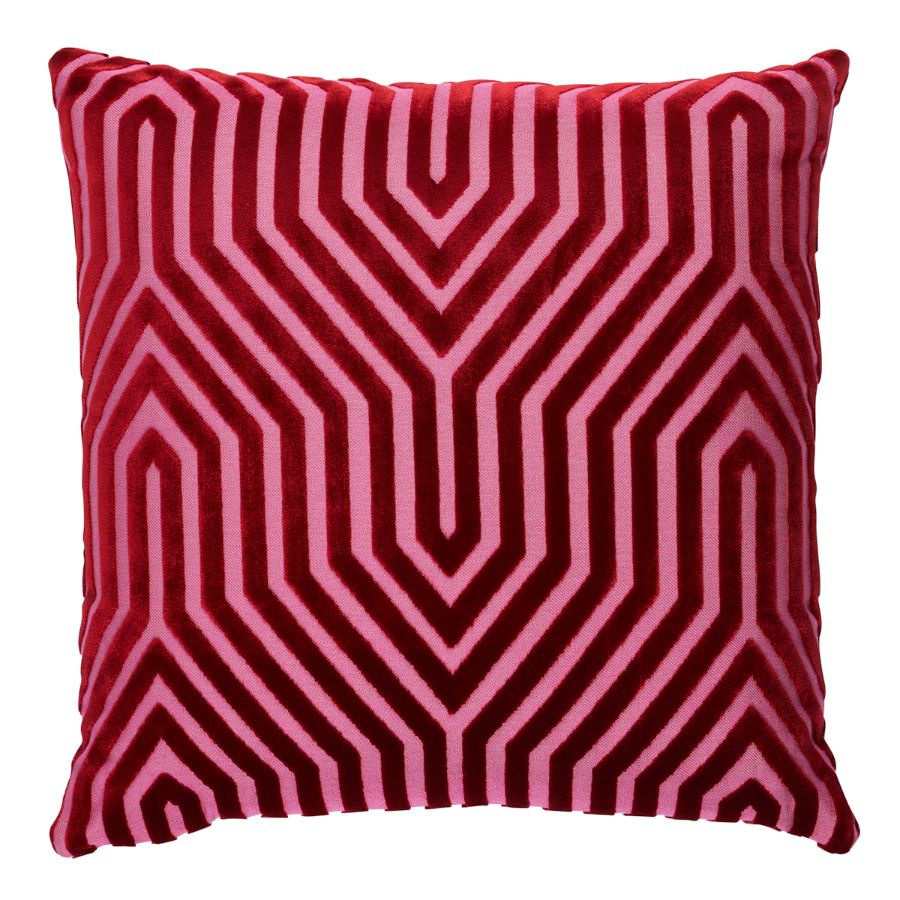 Purchase So8300105 | Vanderbilt Velvet Pillow, Fuchsia - Schumacher Pillows