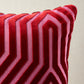 Purchase So8300106 | Vanderbilt Velvet Pillow, Fuchsia - Schumacher Pillows