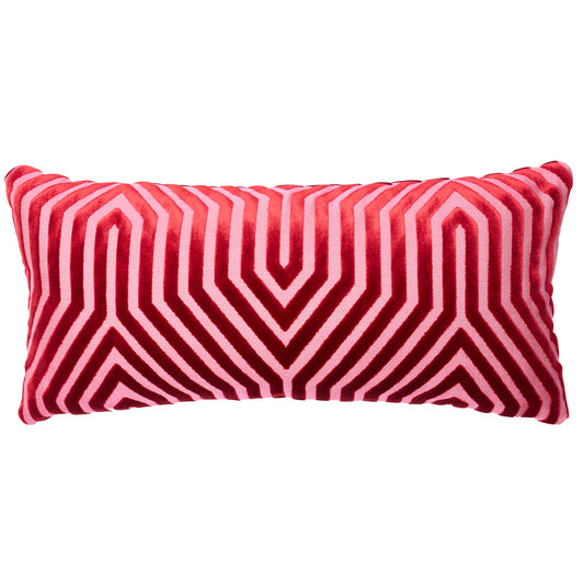 Purchase So8300118 | Vanderbilt Velvet Pillow, Fuchsia - Schumacher Pillows