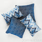 Purchase So8321106 | Bees Knees Cut Velvet Pillow, Blue - Schumacher Pillows