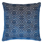 Purchase So8321106 | Bees Knees Cut Velvet Pillow, Blue - Schumacher Pillows
