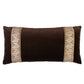 Purchase So8364118 | Delphi Beaded Tape Pillow, Espresso - Schumacher Pillows