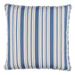 Purchase So8380104 | Markie Stripe Pillow, Indigo - Schumacher Pillows