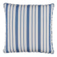 Purchase So8380105 | Markie Stripe Pillow, Indigo - Schumacher Pillows