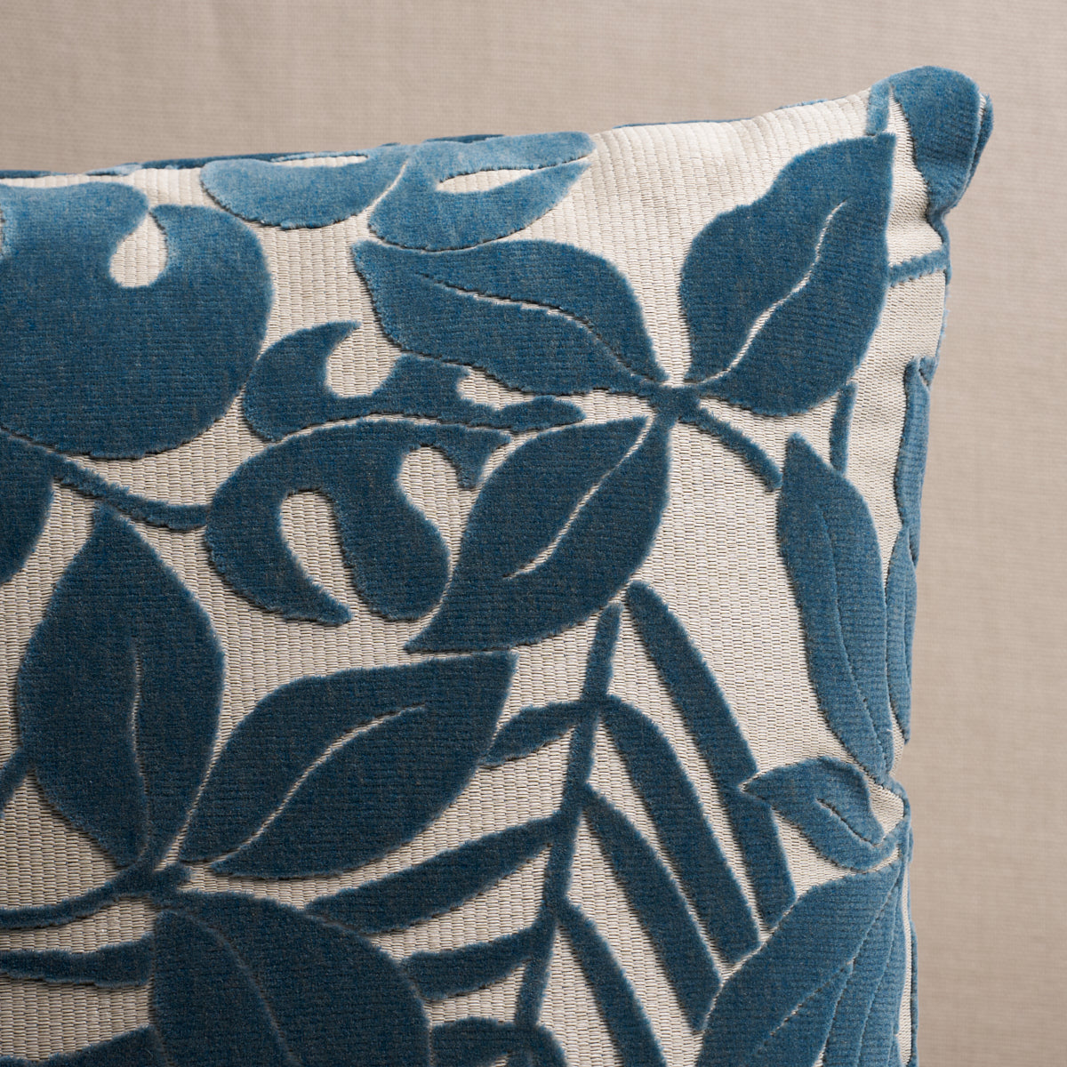 Purchase So8432206 | Miramar I/O Velvet Pillow, Cadet - Schumacher Pillows