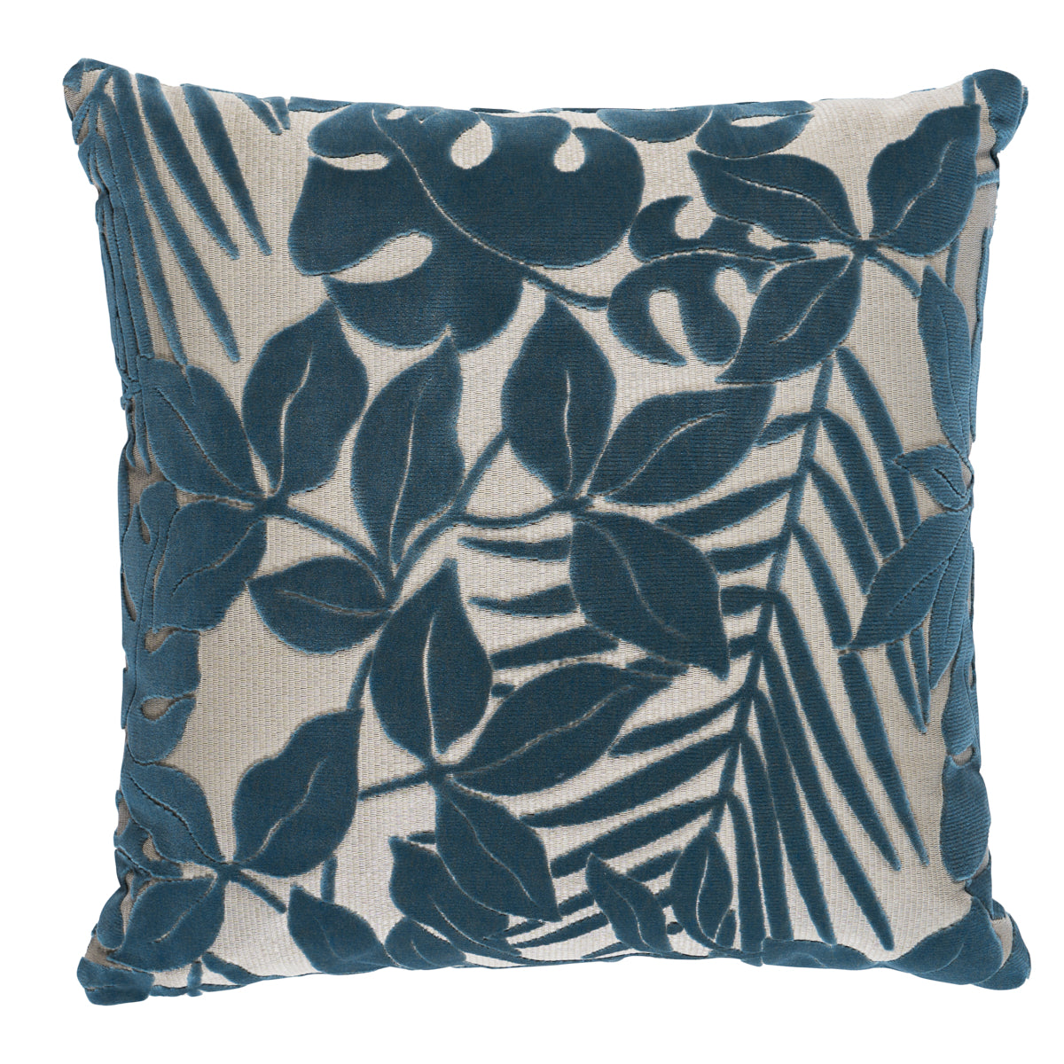 Purchase So8432206 | Miramar I/O Velvet Pillow, Cadet - Schumacher Pillows