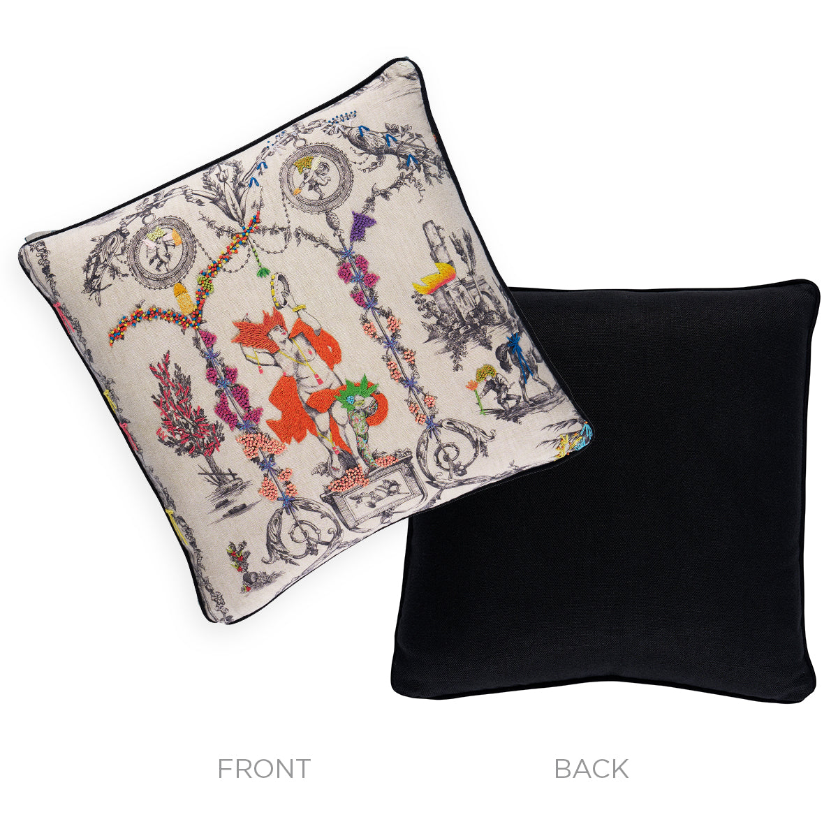 Purchase So8452004 | La Liberté Americaine Pillow, Multiverse - Schumacher Pillows