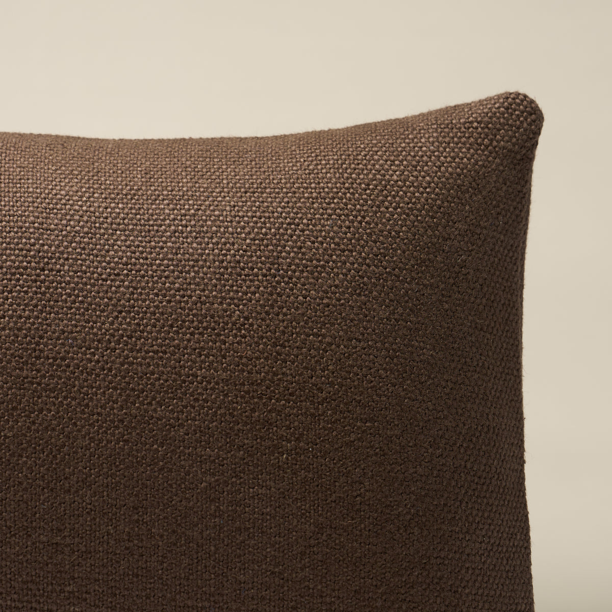 Purchase So8494804 | Franc Linen Pillow, Chocolate - Schumacher Pillows