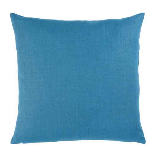 Purchase So8496304 | Leo Glazed Linen Pillow, Peacock - Schumacher Pillows