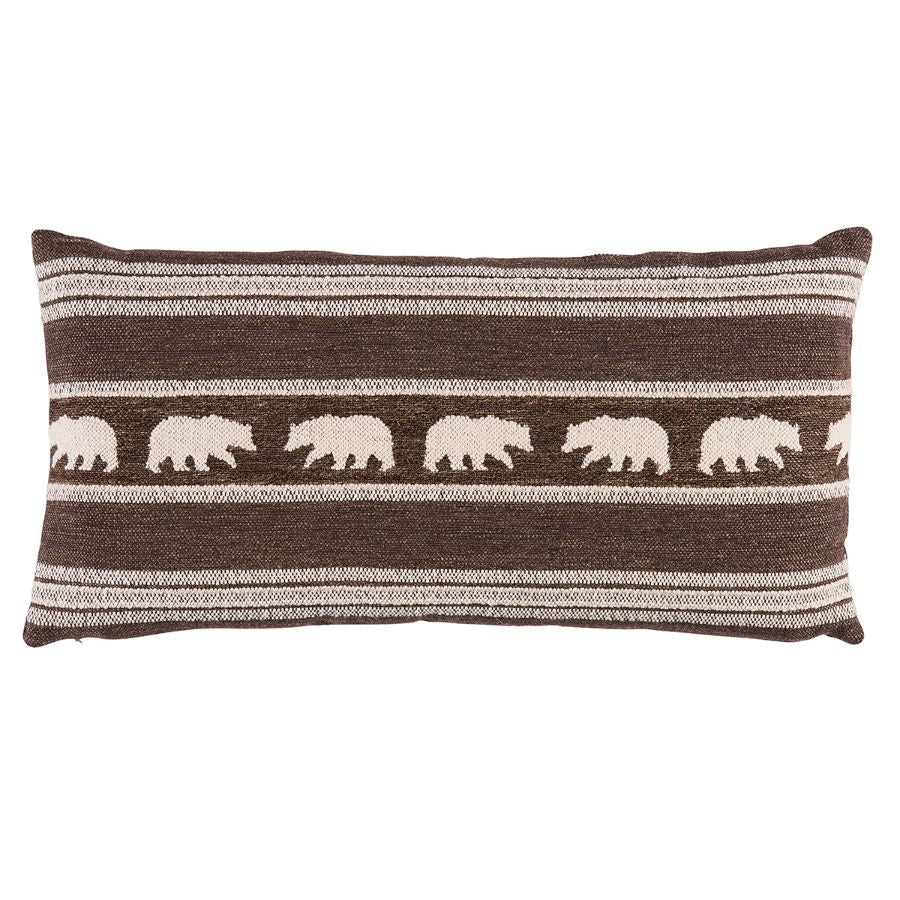 Purchase So8499118 | Koda Stripe Pillow, Coffee - Schumacher Pillows