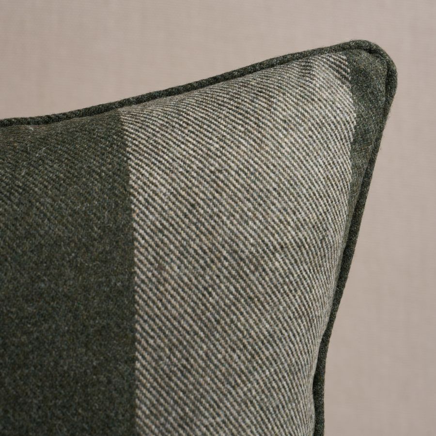 Purchase So8504304 | Hemlock Stripe Pillow, Sage - Schumacher Pillows