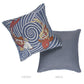 Purchase So8559105 | Koi Fish Pillow, Indigo - Schumacher Pillows