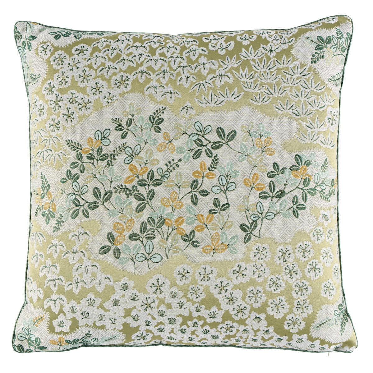 Purchase So8564004 | Lorene Pillow, Leaf - Schumacher Pillows