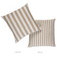 Purchase So8580004 | Hanson I/O Stripe Pillow, Sand - Schumacher Pillows