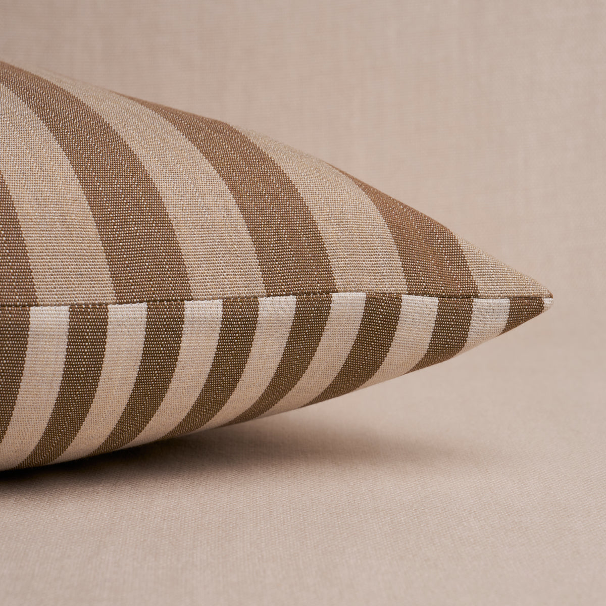 Purchase So8580104 | Hanson I/O Stripe Pillow, Flax - Schumacher Pillows