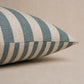 Purchase So8580204 | Hanson I/O Stripe Pillow, Teal - Schumacher Pillows