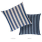 Purchase So8580304 | Hanson I/O Stripe Pillow, Navy - Schumacher Pillows