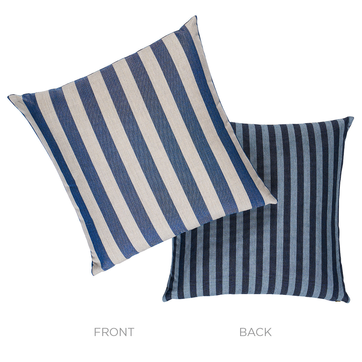 Purchase So8580304 | Hanson I/O Stripe Pillow, Navy - Schumacher Pillows