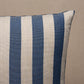 Purchase So8580304 | Hanson I/O Stripe Pillow, Navy - Schumacher Pillows