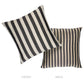 Purchase So8580404 | Hanson I/O Stripe Pillow, Black - Schumacher Pillows
