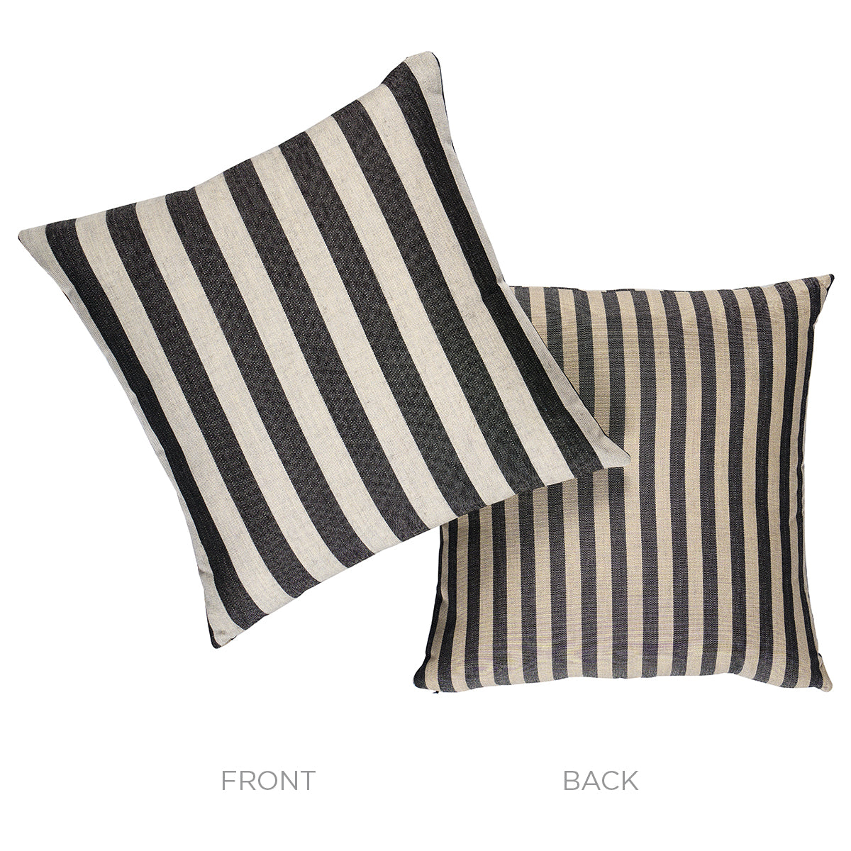 Purchase So8580404 | Hanson I/O Stripe Pillow, Black - Schumacher Pillows