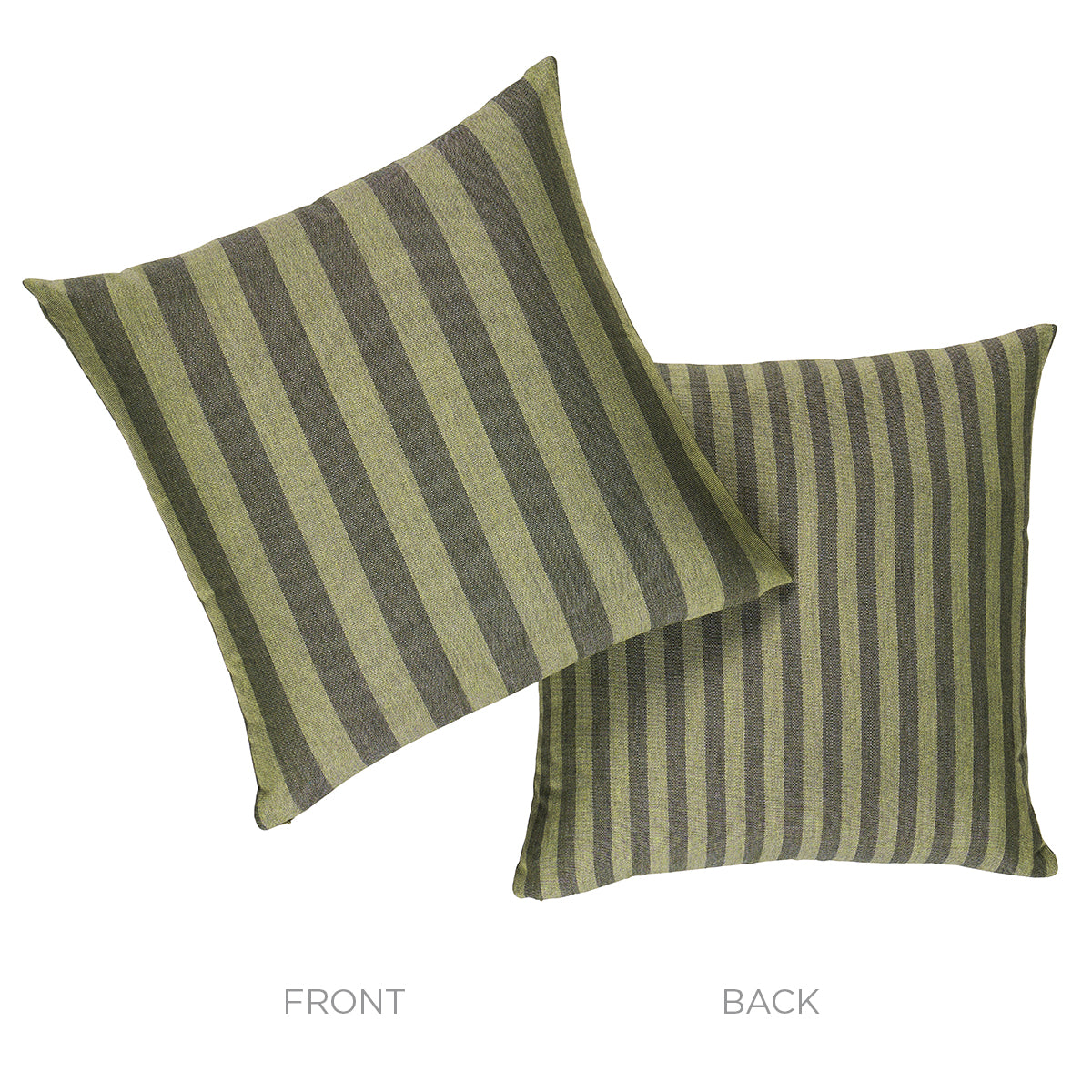 Purchase So8580504 | Hanson I/O Stripe Pillow, Green - Schumacher Pillows