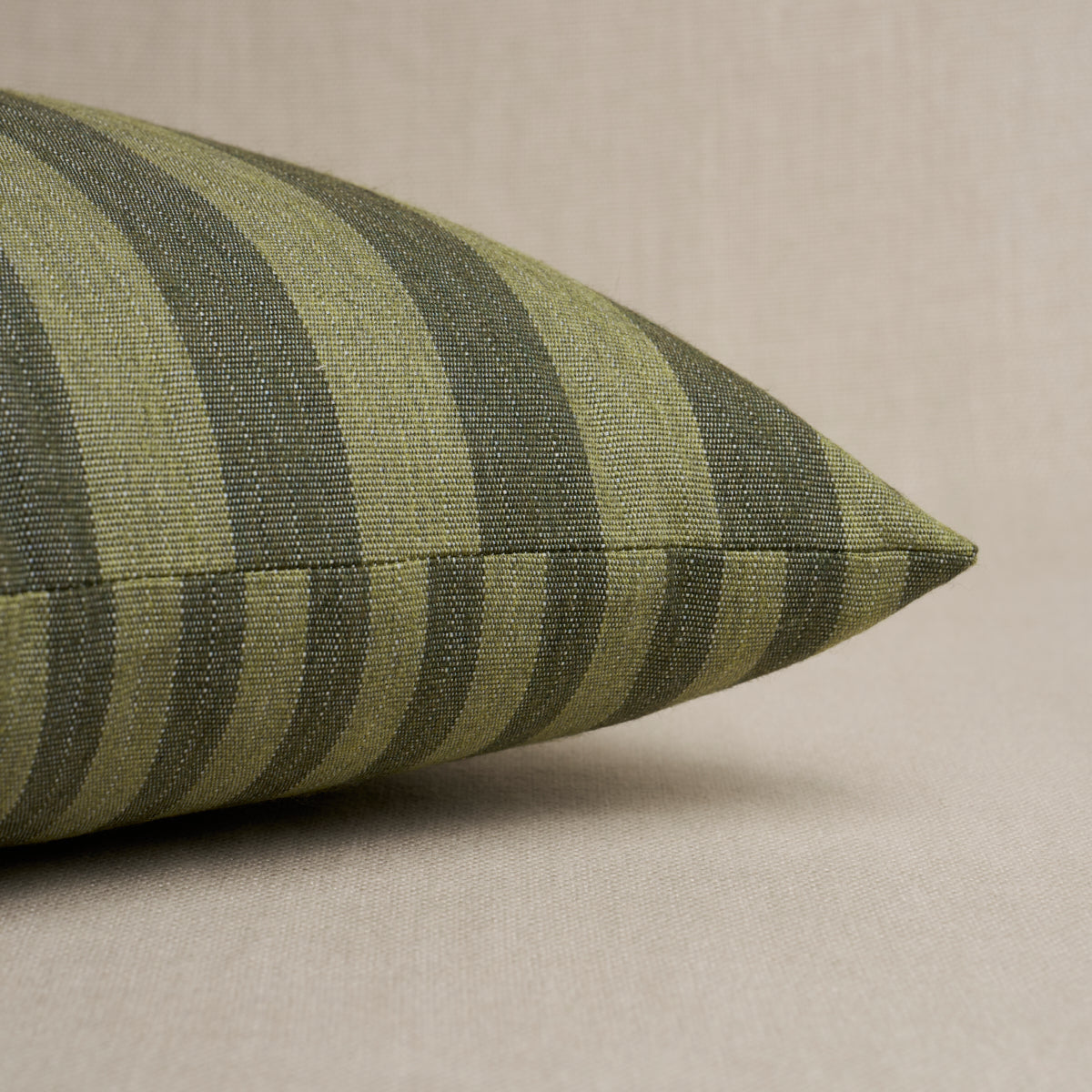 Purchase So8580504 | Hanson I/O Stripe Pillow, Green - Schumacher Pillows