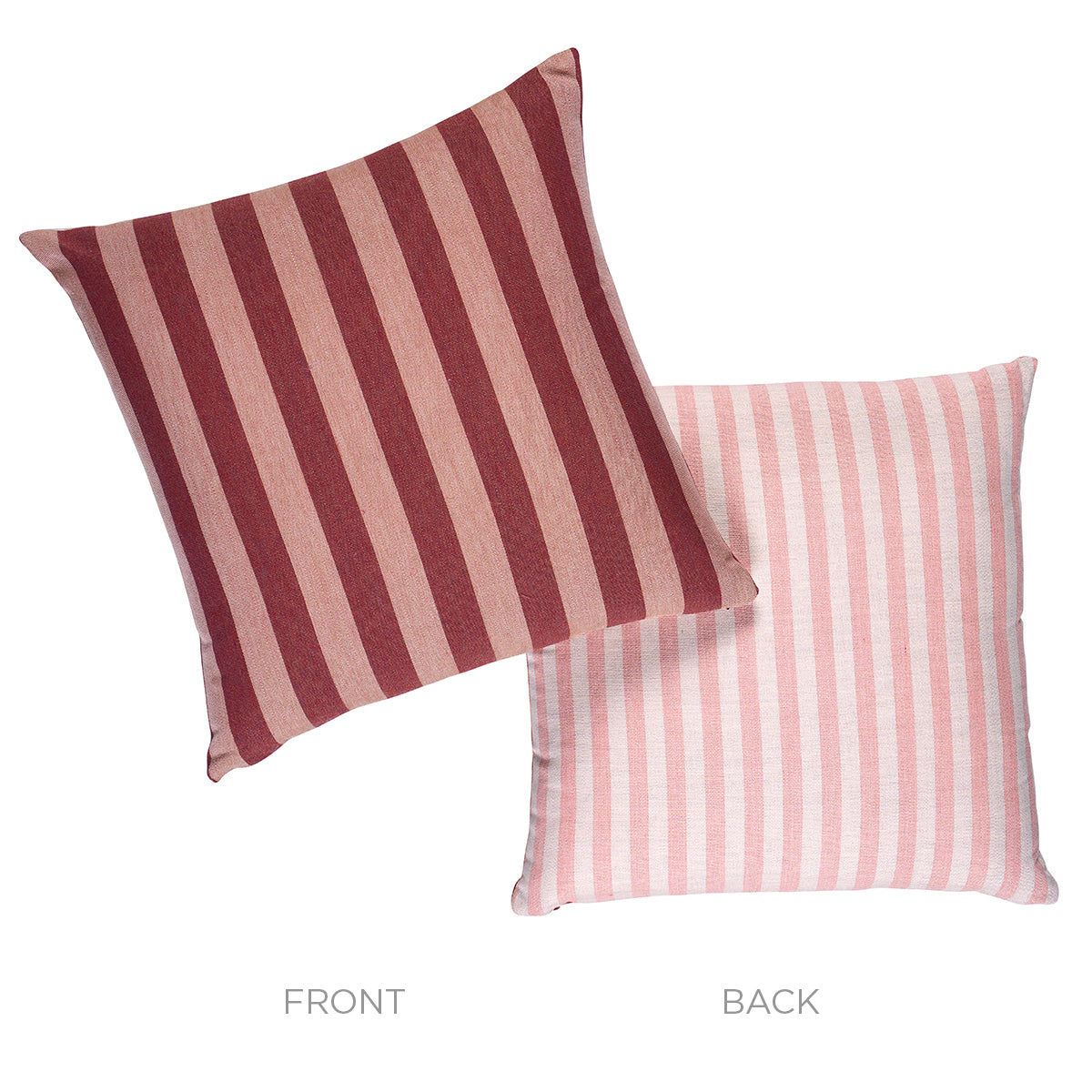 Purchase So8580704 | Hanson I/O Stripe Pillow, Raspberry - Schumacher Pillows