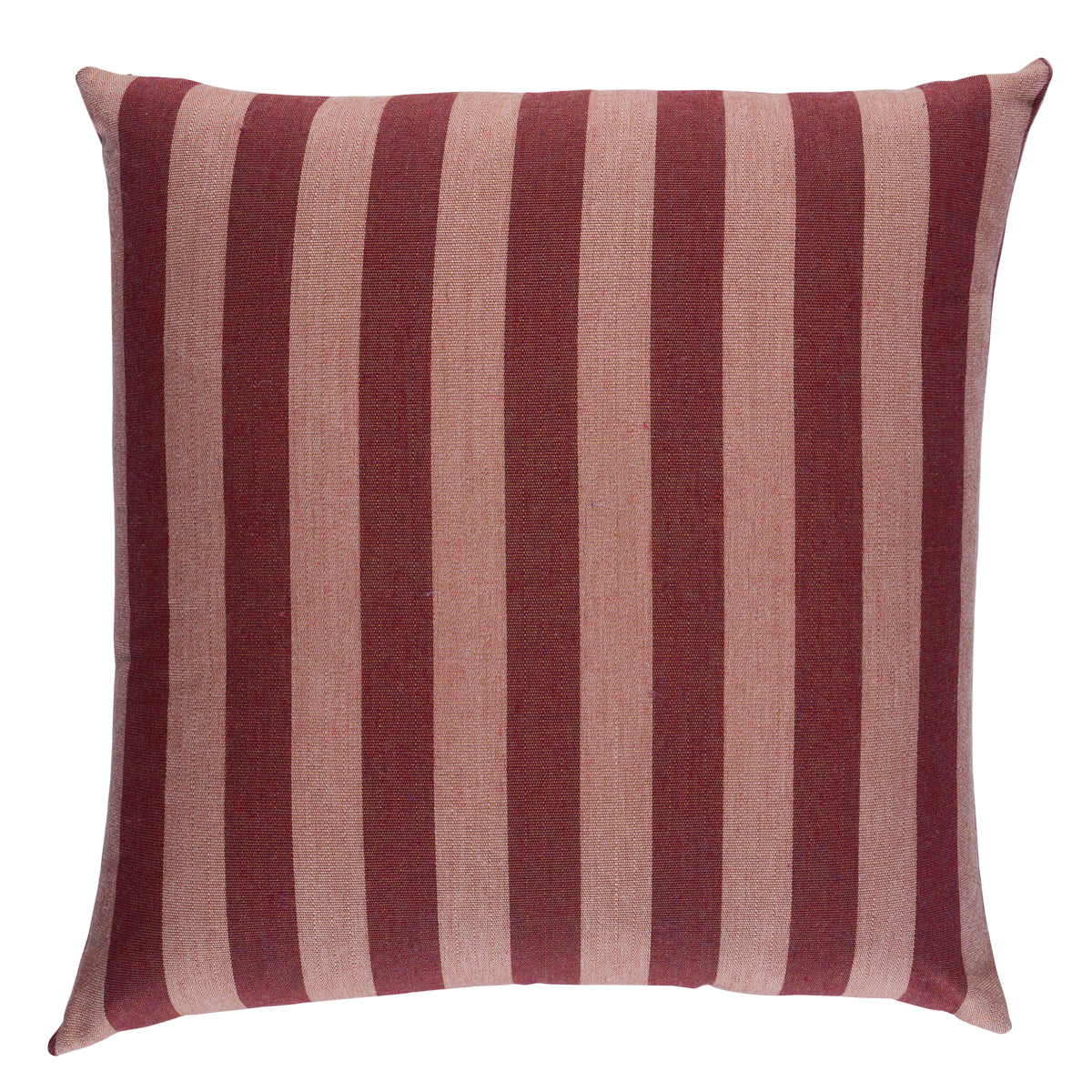Purchase So8580704 | Hanson I/O Stripe Pillow, Raspberry - Schumacher Pillows