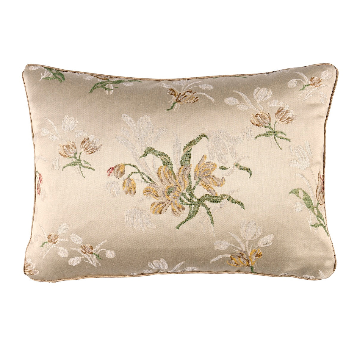 Purchase So8582012 | Spitalfields Bouquet Pillow, Alabaster - Schumacher Pillows