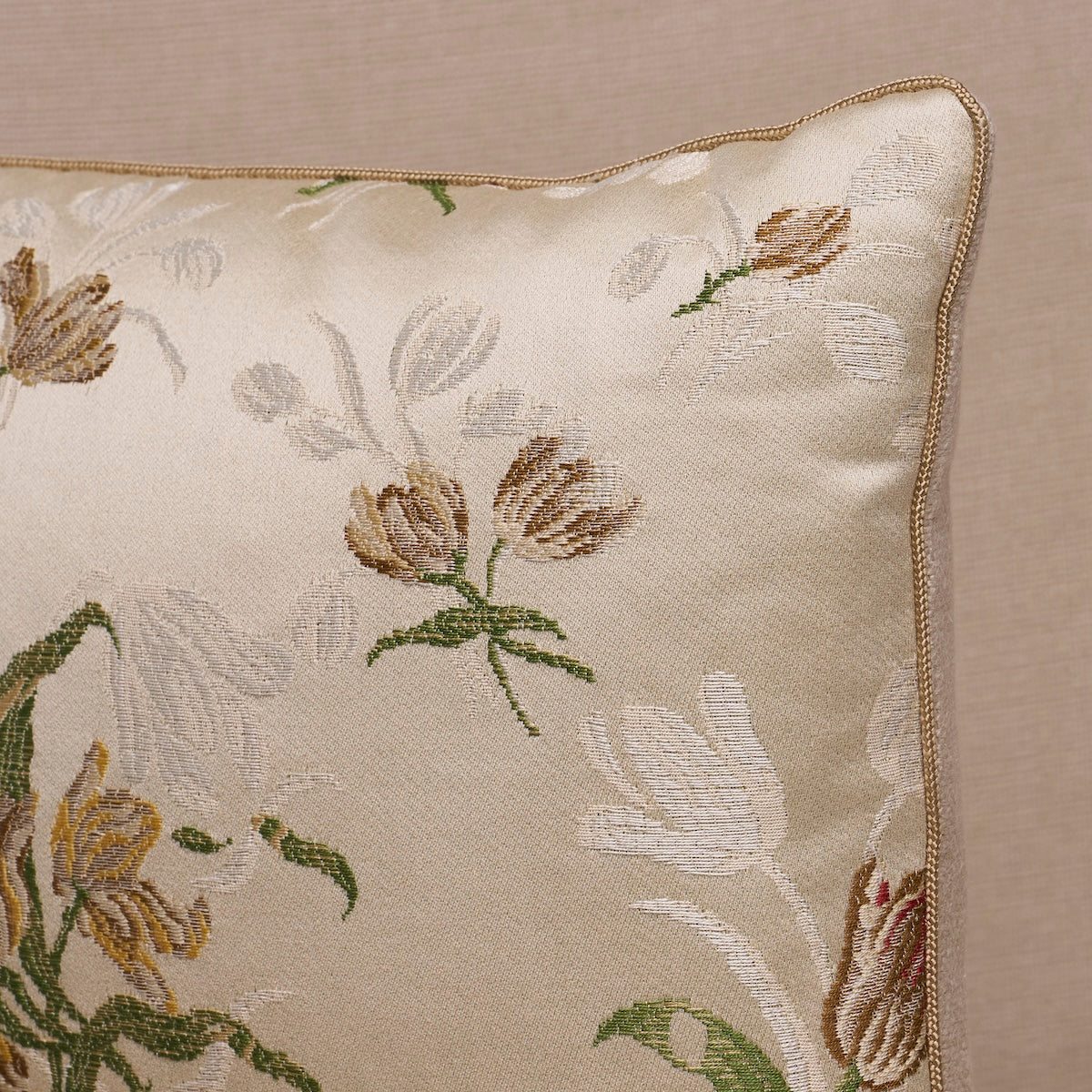 Purchase So8582112 | Spitalfields Bouquet Pillow, Robin'S Egg - Schumacher Pillows