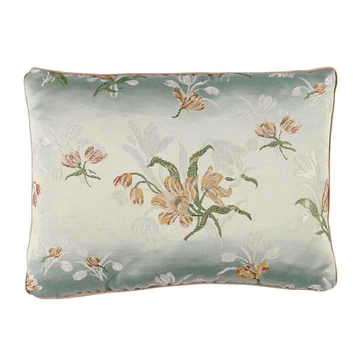 Purchase So8582112 | Spitalfields Bouquet Pillow, Robin'S Egg - Schumacher Pillows