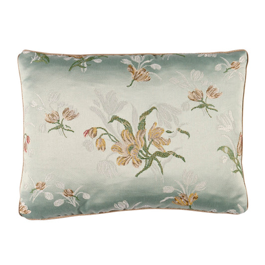 Purchase So8582112 | Spitalfields Bouquet Pillow, Robin'S Egg - Schumacher Pillows