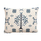 Purchase So8598112 | Fairview Cross Stitch Pillow, Indigo - Schumacher Pillows