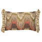 Purchase So8613013 | Elio Flamestitch Pillow, Ruby - Schumacher Pillows