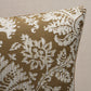 Purchase So8616204 | Gianna Embroidery Pillow, Caramel - Schumacher Pillows