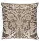 Purchase So8659006 | Dougal Damask Pillow, Smoke - Schumacher Pillows