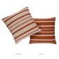 Purchase So8687206 | Skyline Stripes Pillow, Burnt Orange - Schumacher Pillows