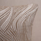 Purchase So8689004 | Quilted Waves I/O Pillow, Metallic Brown - Schumacher Pillows