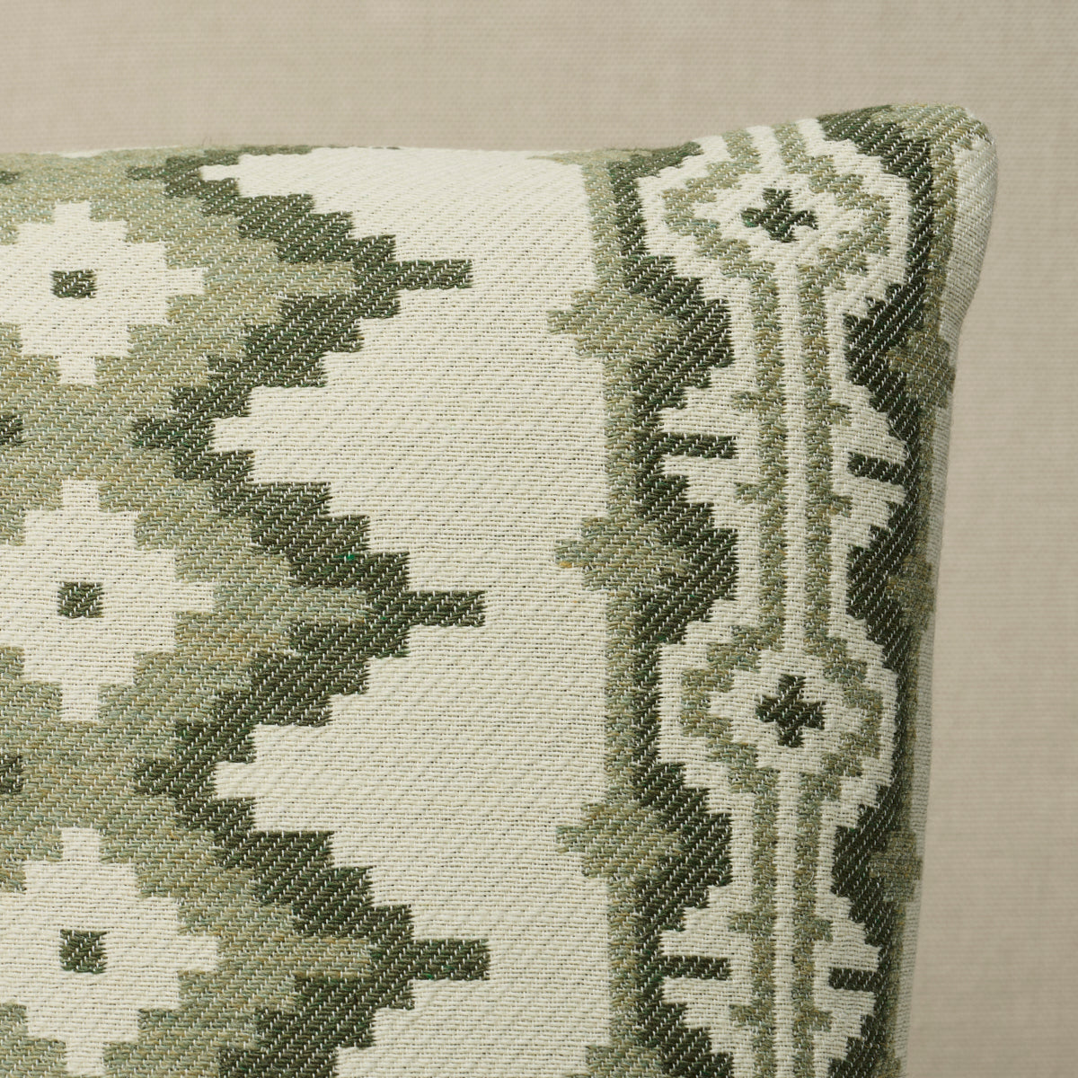 Purchase So8700004 | Pathway Pillow, Green - Schumacher Pillows
