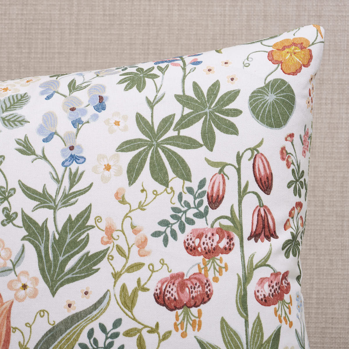 Purchase Soc22053220 | Sea Of Flowers Pillow, Multi - Schumacher Pillows