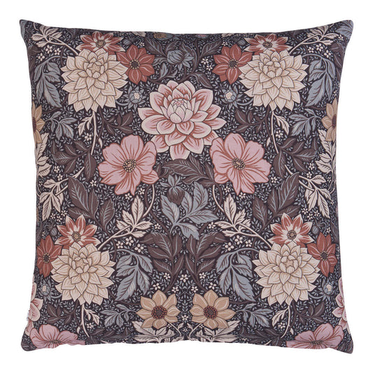 Purchase Soc27689105 | Dahlia Garden Pillow, Brown & Pink - Schumacher Pillows