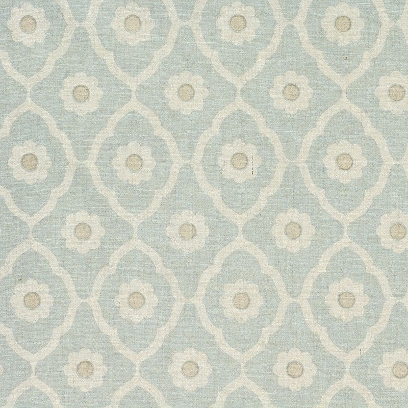 Looking SOUN001 Soundess Blue by Schumacher Fabric