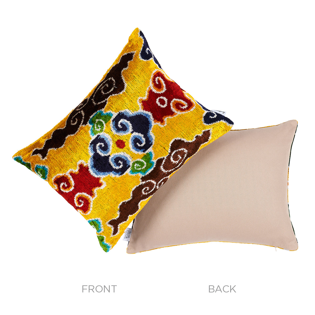 Purchase Sov48738 | Konya Silk Velvet Pillow, Multi - Schumacher Pillows