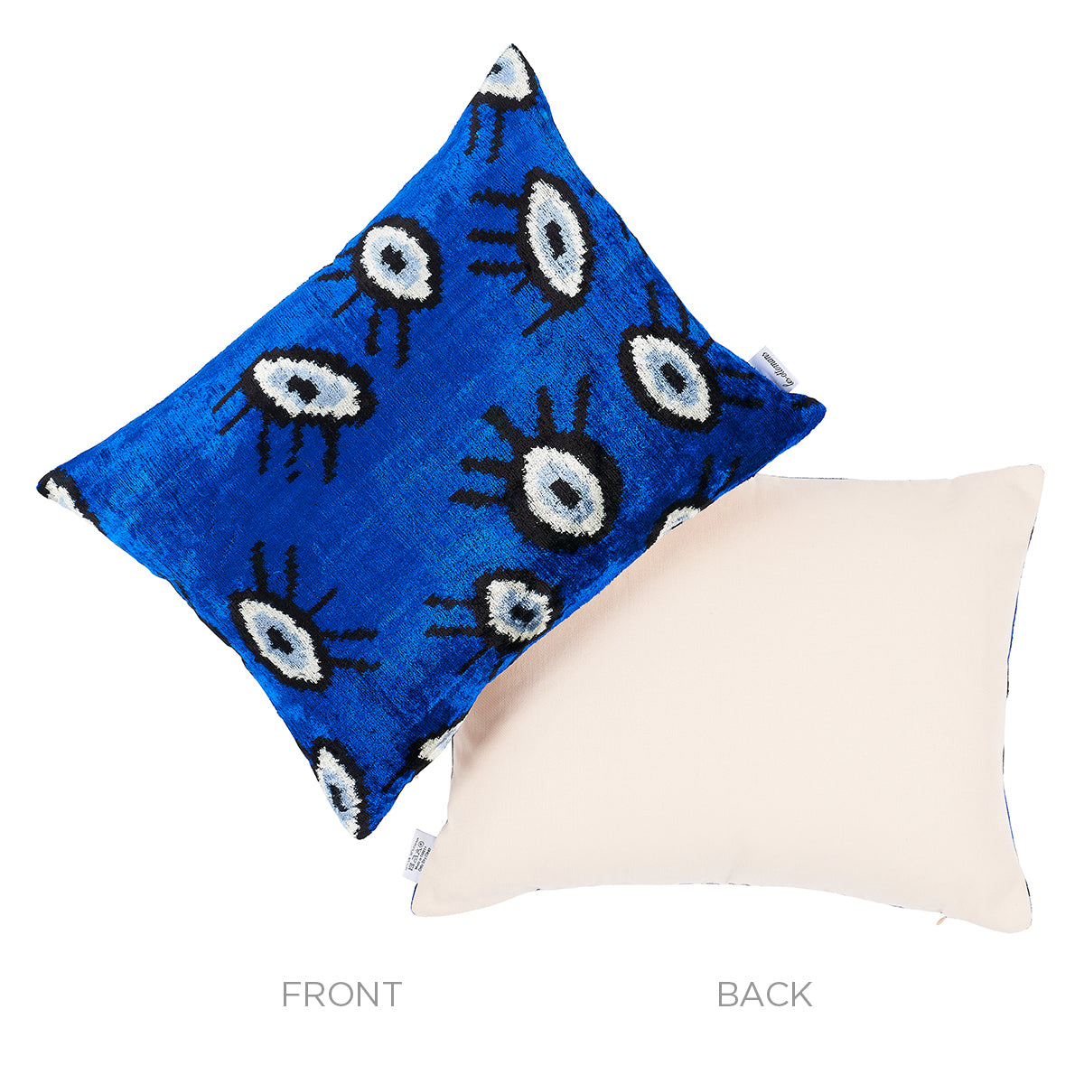 Purchase Sov54538 | Bodrum Silk Velvet Pillow, Indigo - Schumacher Pillows