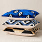 Purchase Sov54538 | Bodrum Silk Velvet Pillow, Indigo - Schumacher Pillows