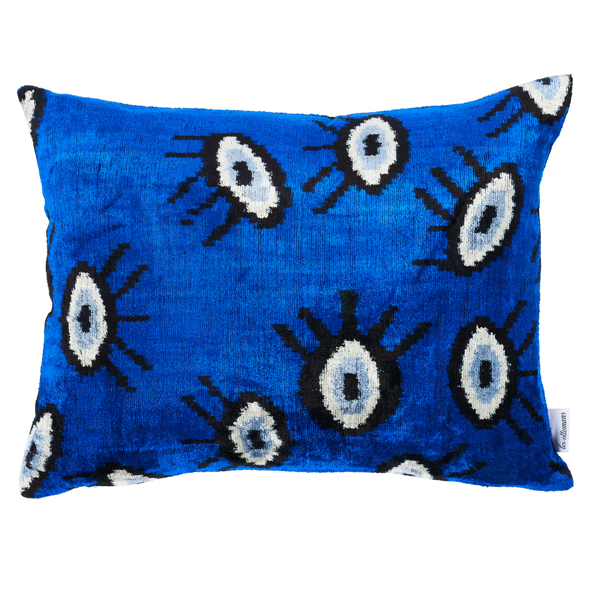 Purchase Sov54538 | Bodrum Silk Velvet Pillow, Indigo - Schumacher Pillows