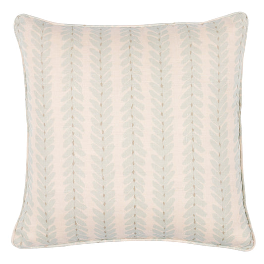 Purchase Sowood00304 | Woodperry Pillow, Aqua - Schumacher Pillows