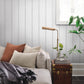 Purchase Sr1582Mh | Magnolia Home 4, French Linen Stripe - Magnolia Home Wallpaper